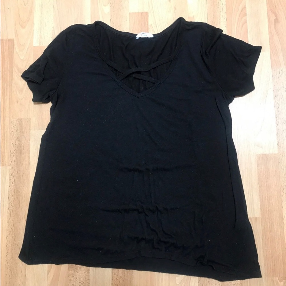 black cross shirt